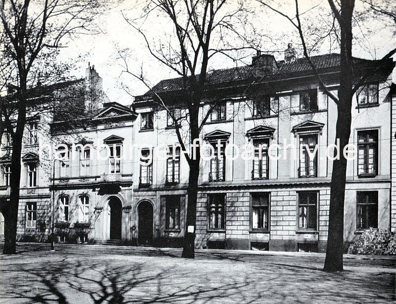 10078_21_83 Altes Foto aus Altona - Häuser in der Palmaille (ca. 1923) | Palmaille - Fotos historischer Architektur in Hamburg Altona.
